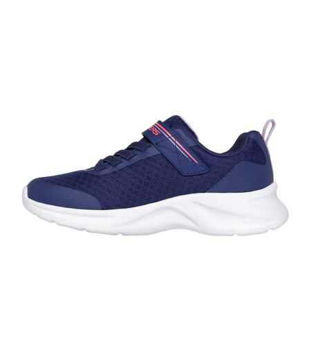 Baskets dynamatic nonstop speed enfant bleu marine / lavande Skechers