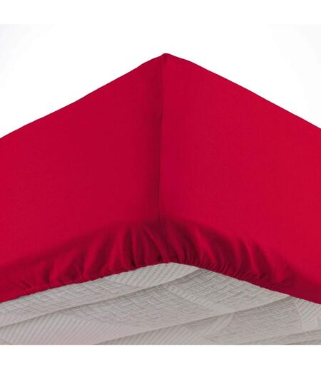 Drap Housse Microfibre Oscar 90x190cm Rouge