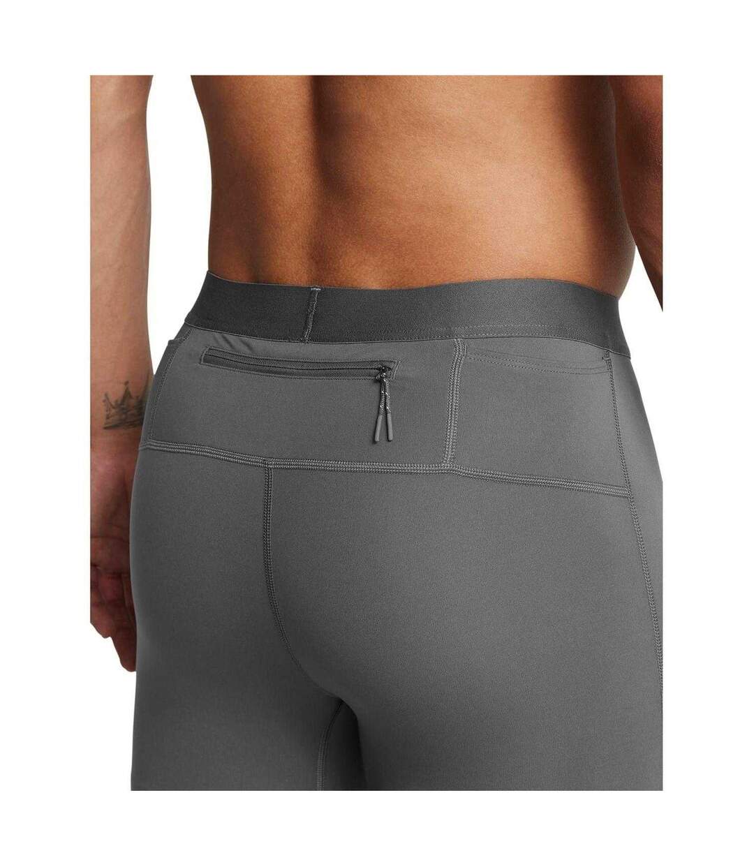 Legging Course À Pied Launch Homme Gris Under Armour-3