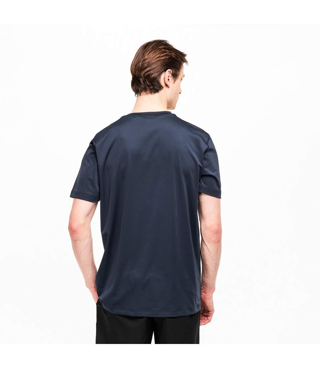 Mens Competition Logo Crew Neck T-shirt Navy Boss-4