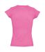 SOLs Womens/Ladies Moon V Neck Short Sleeve T-Shirt (Orchid Pink)