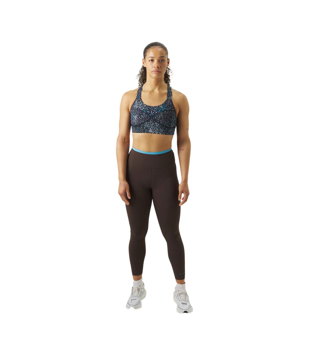 Brassière De Sport Motif/style À Motifs Power Femme Bleu Sweaty Betty-1