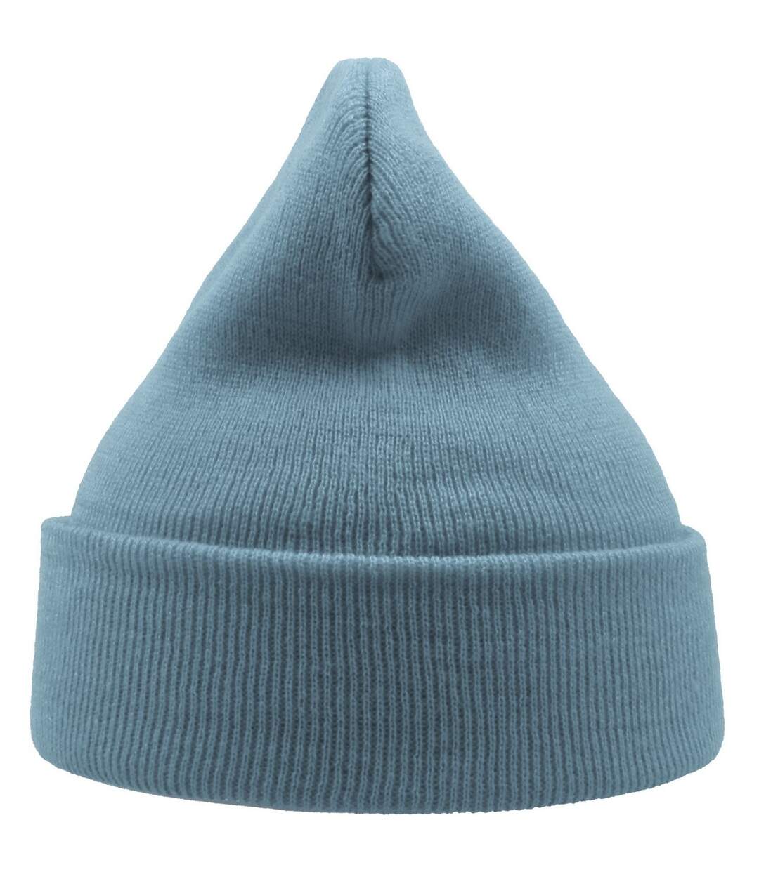 Unisex Adult Wind Recycled Cuffed Beanie Light Blue Atlantis-2