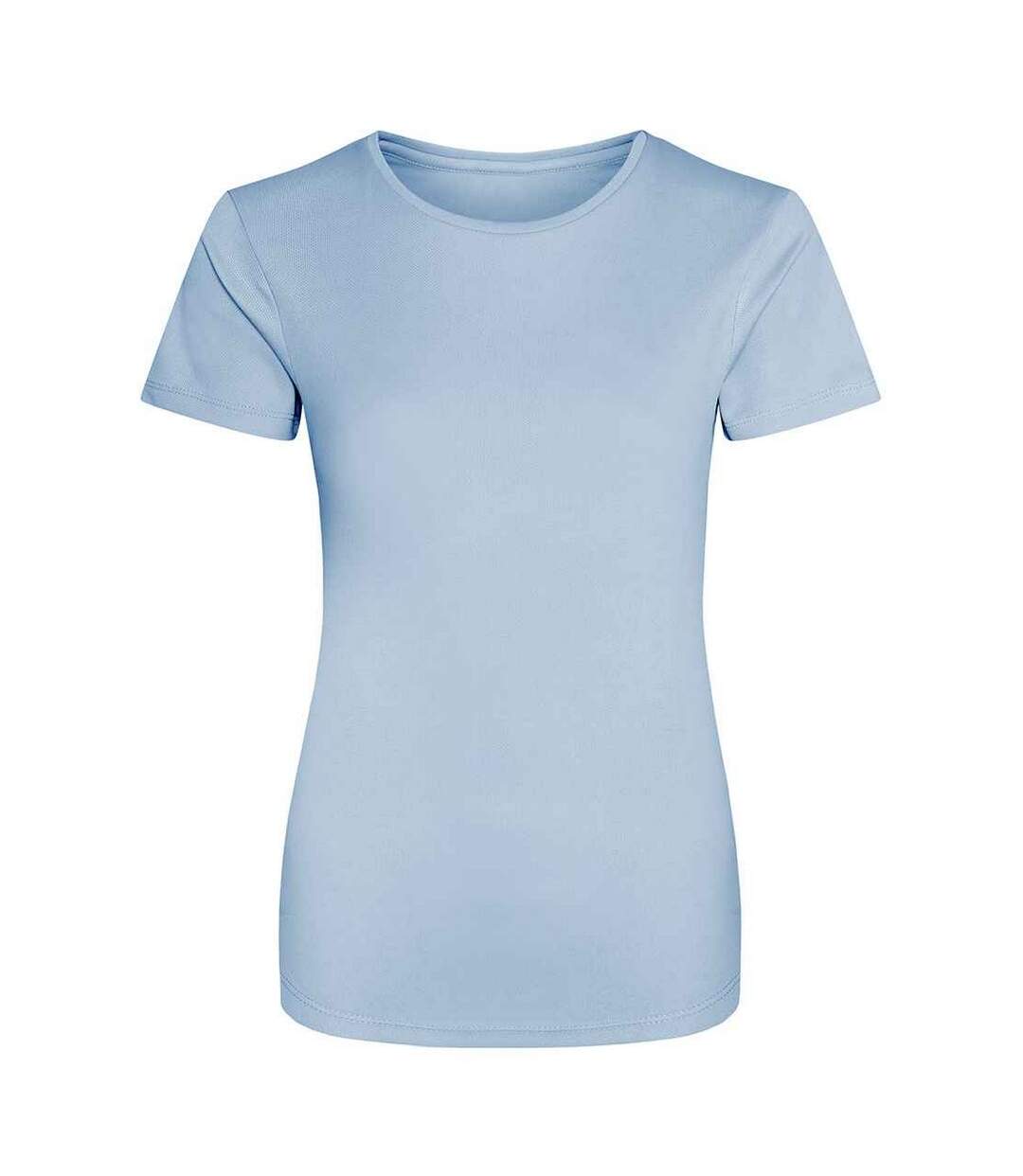 T-shirt Femme Bleu Ciel AWDis Cool-1