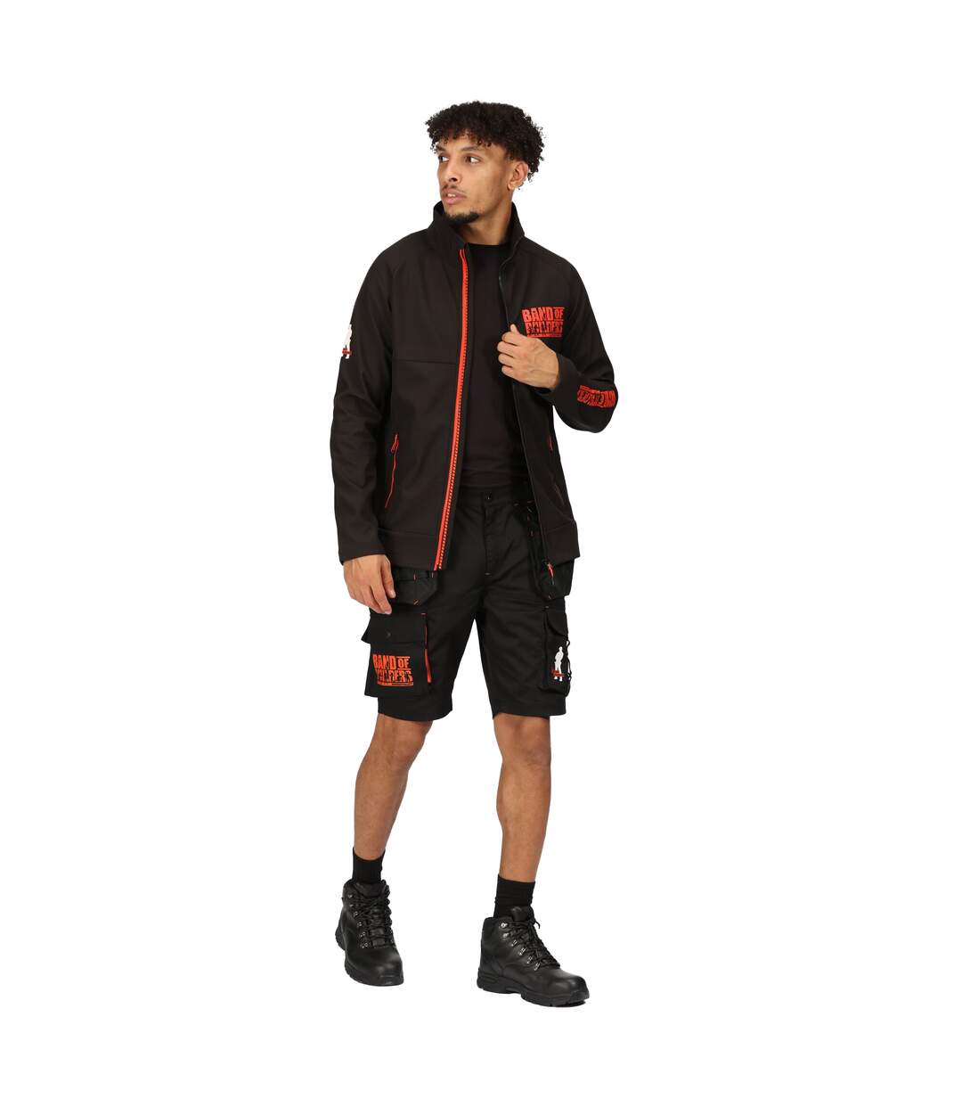 Veste softshell band of builders homme noir Regatta Regatta