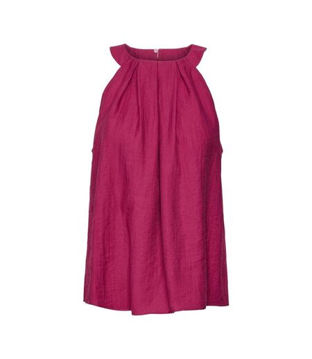 Top fuchsia femme vero moda evalina