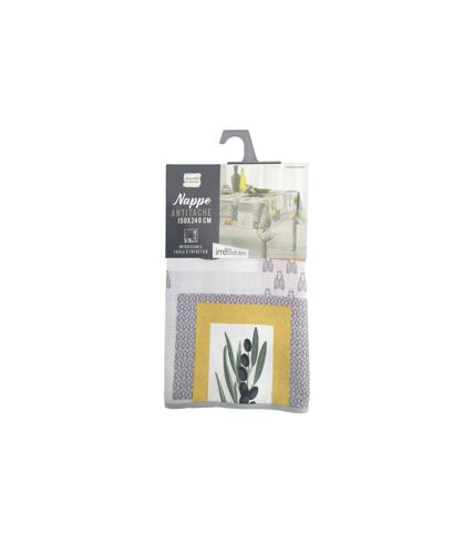 Nappe Antitache Graziella 150x240cm Jaune & Vert