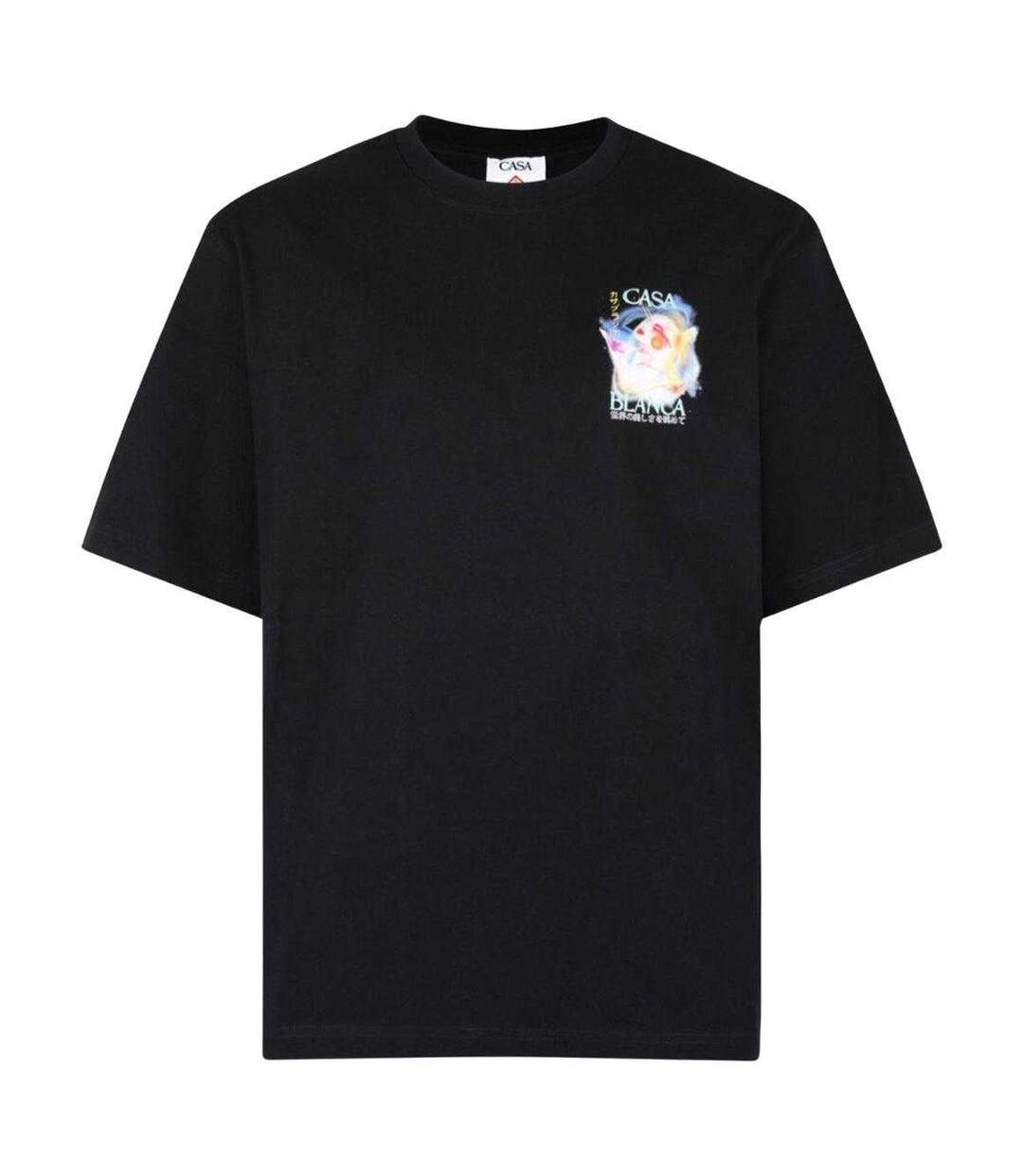 T-shirt Galactica Adulte Noir Casablanca-2