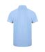 Polo performance hommes ciel / bleu marine / blanc Finden and Hales-2