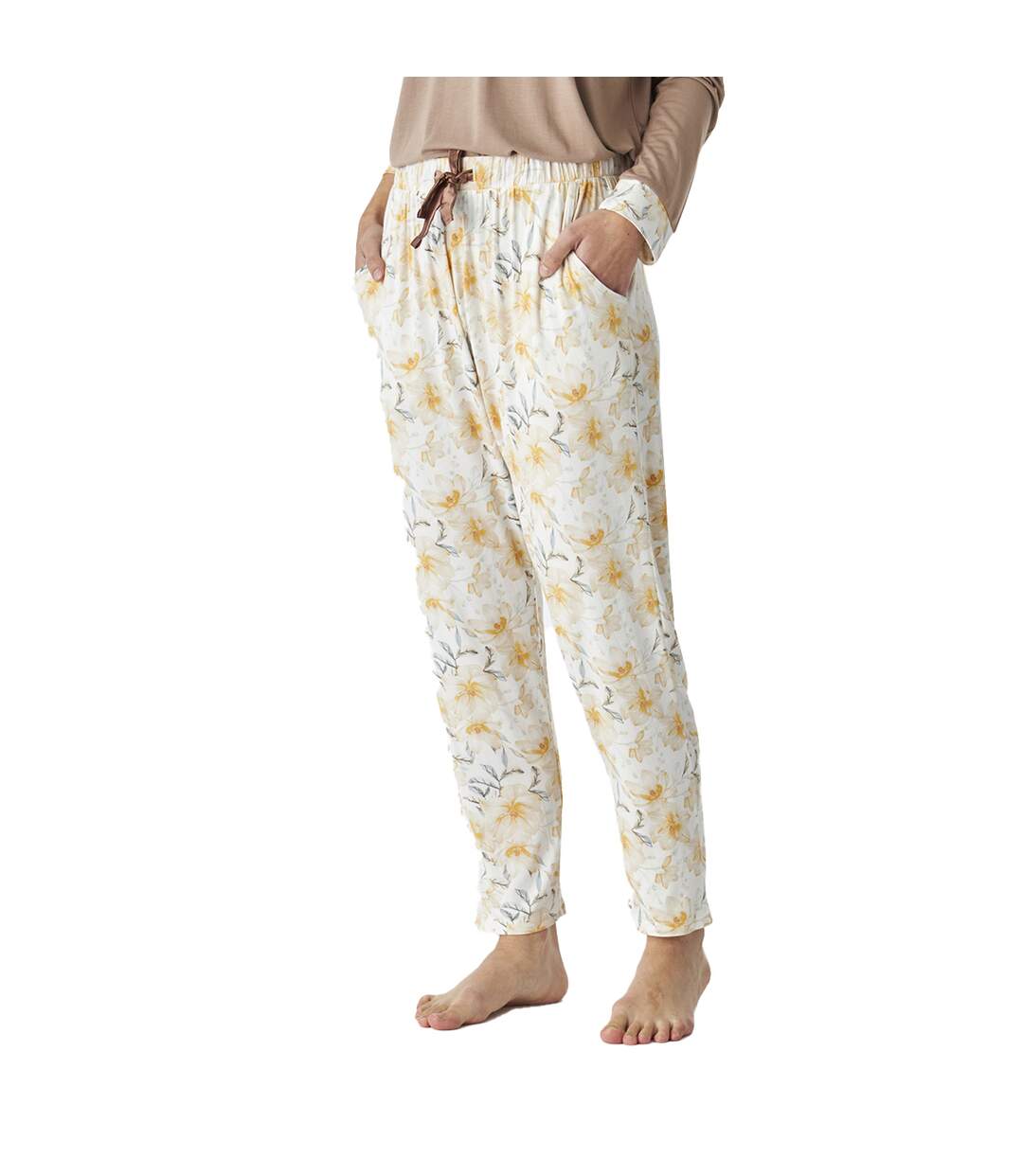 JJBEP1301 Women's Printed Long Sleeve Pajamas