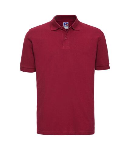 Polo classic homme rouge classique Russell