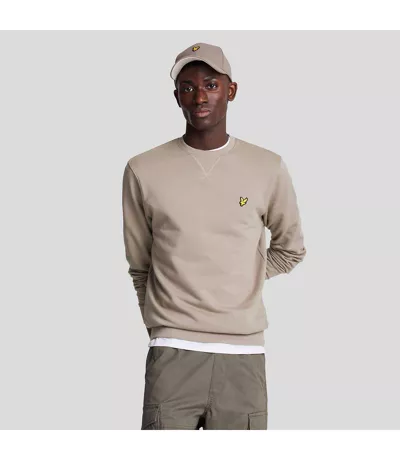 Sweat Homme Taupe Lyle & Scott