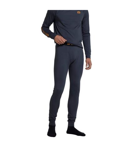 Animal Mens Off Piste Recycled Base Layer Bottoms (Charcoal)