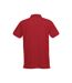 Polo Premium Femme Rouge Clique-2