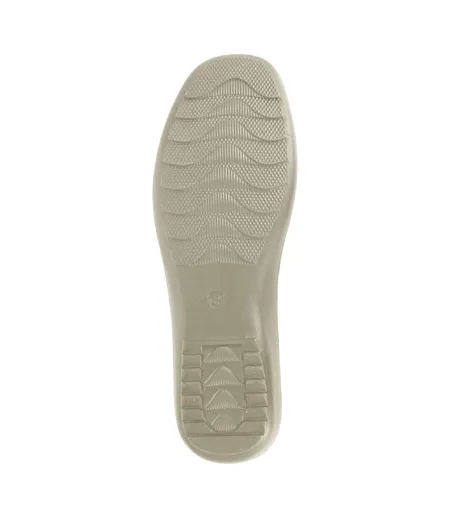 Womens/ladies Leather Casual Shoes Blue Boulevard