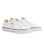 Mens Aiden Leather Tennis Trainers White Boss-1