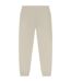 Mens Blended Core Ringspun Cotton Oversized Jogging Bottoms Ecru Casual Classics-1