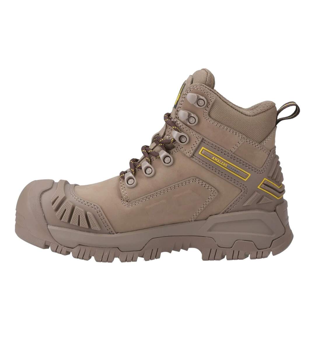 Bottines De Sécurité Mary Adulte Beige Gris Amblers-3