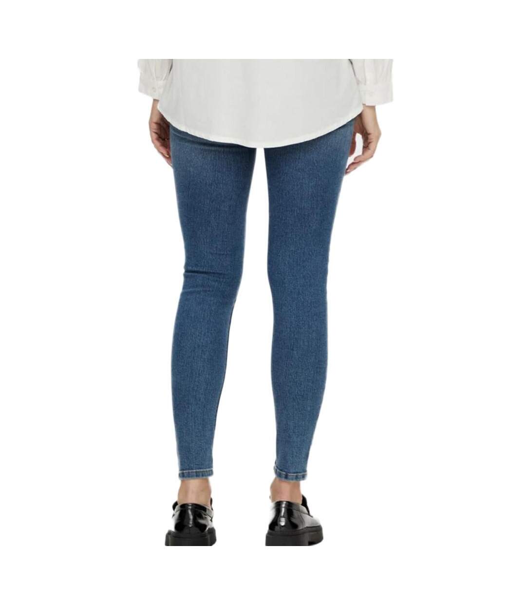 Jean Skinny Bleu Femme Mamalicious Lamy - M-2