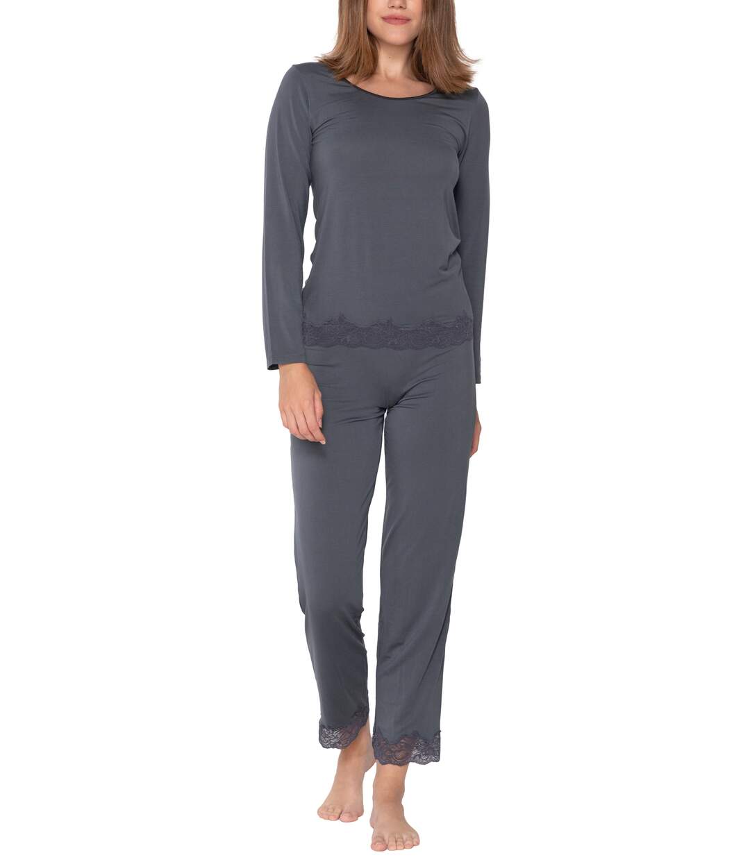 Pantalon homewear Micro Touch Luna Splendida-3