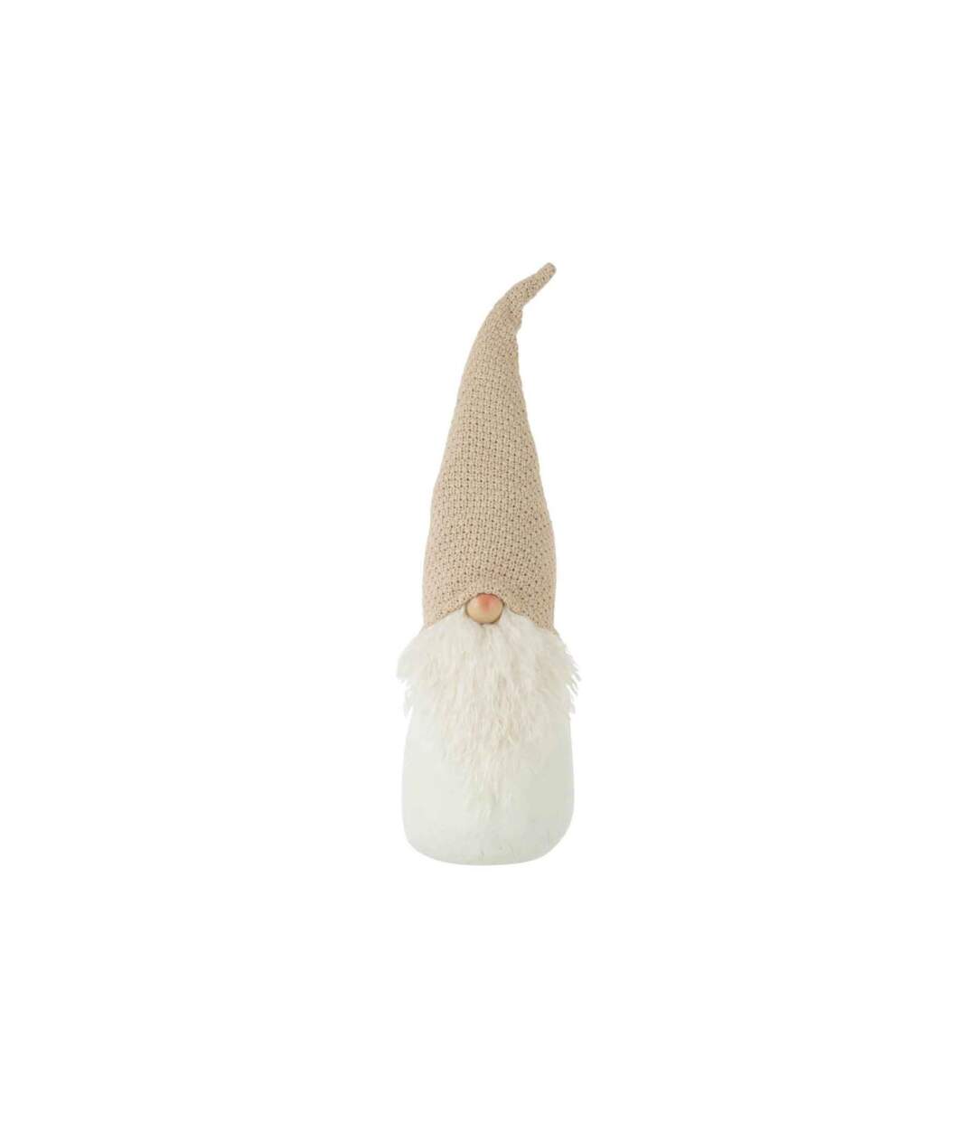 Statuette Déco Père Noël 57cm Beige-1