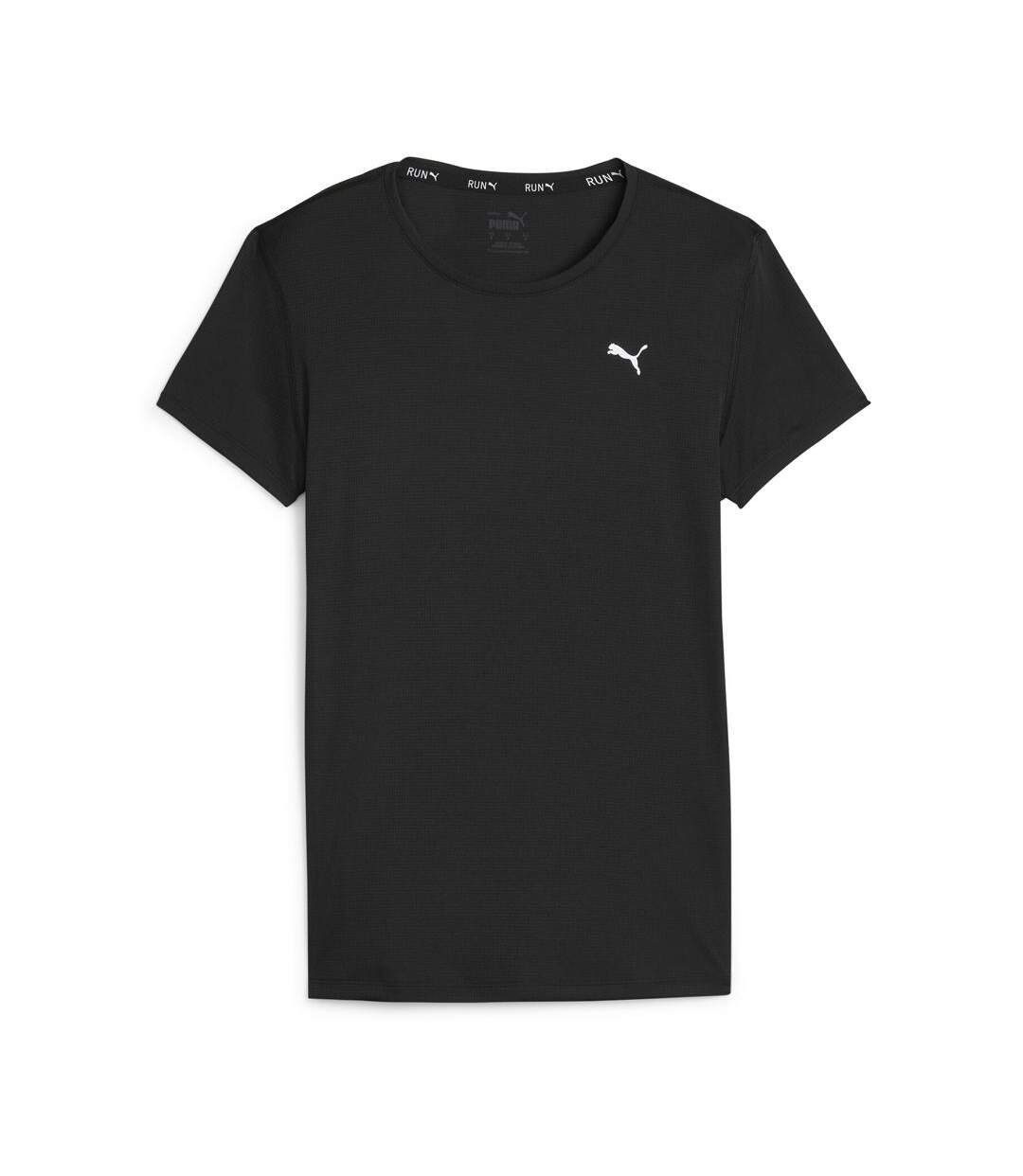Maillot de sport noir femme run favorites velocity - s-1