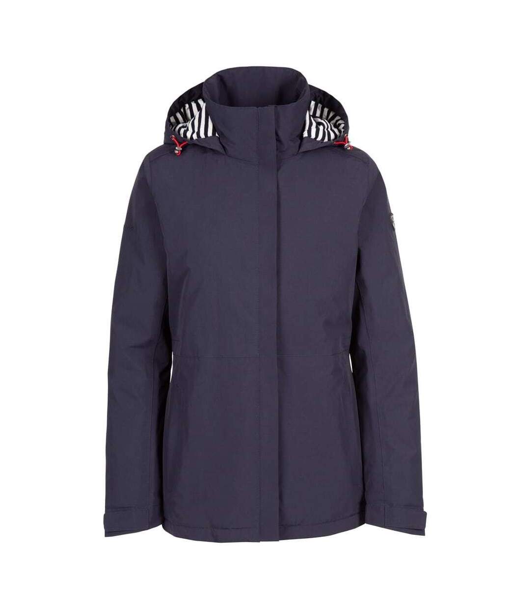 Doudoune imperméable frosty femme bleu marine Trespass-1