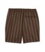 Short marron à rayures homme puma the players lane-2