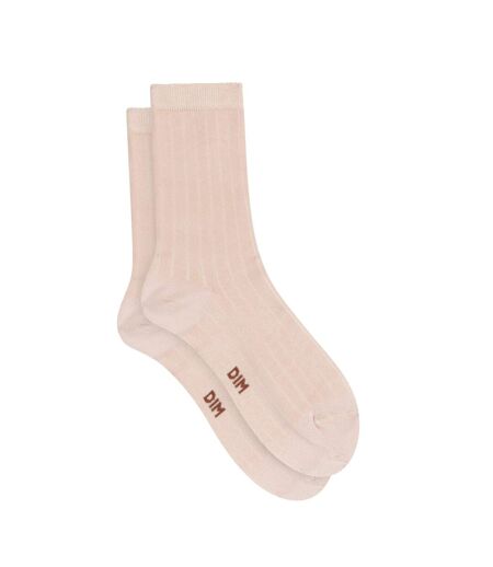 Mi-chaussettes effet satiné Mode