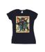Disney - T-shirt BIG HERO BAYMAX HIRO NEWSPAPER - Femme (Bleu marine) - UTBI13077-1