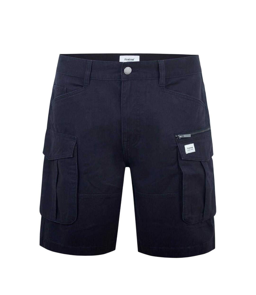 Short Btk Homme Noir Délavé Firetrap-1