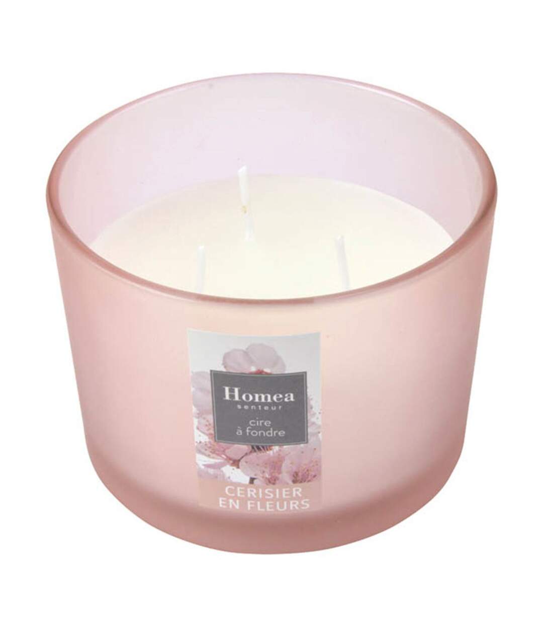 Bougie Verrine Parfumée Essentiel II 11cm Cerisier en Fleurs-1
