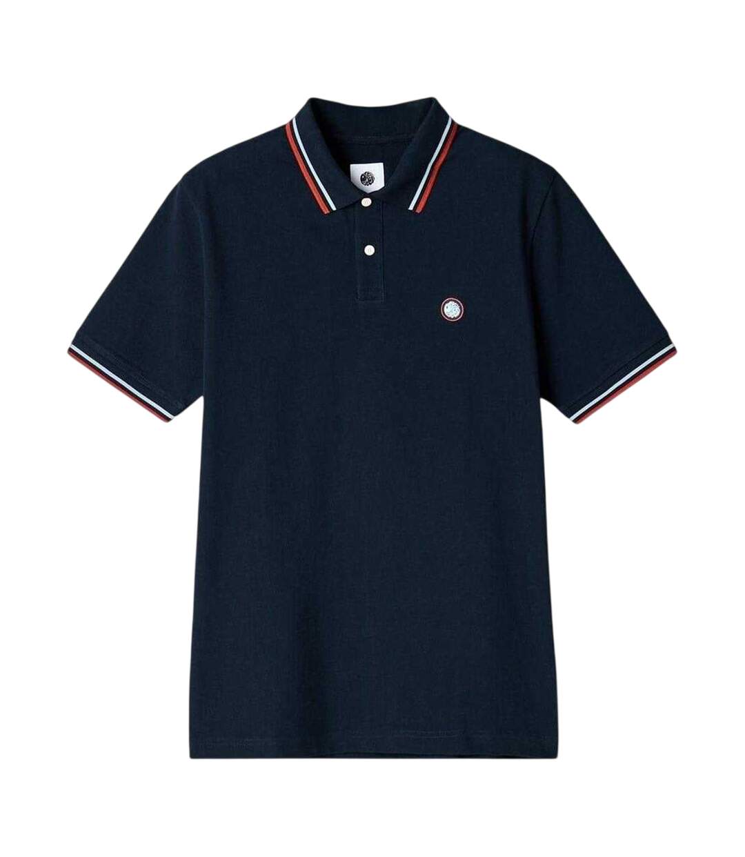 Mens Regular Polo Shirt Navy Pretty Green-2