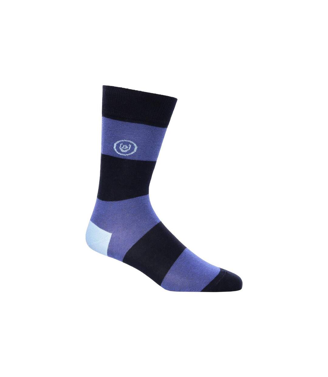 Pack of 3  Mens raphous socks  black/blue Duck and Cover-4