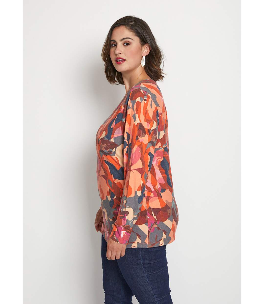 T-shirt manches longues imprimé-3