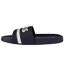 Claquettes Motif/style Lettrage Femme Bleu Marine Boss-3