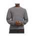 Pull gris homme jack & jones neck oxford - l-1