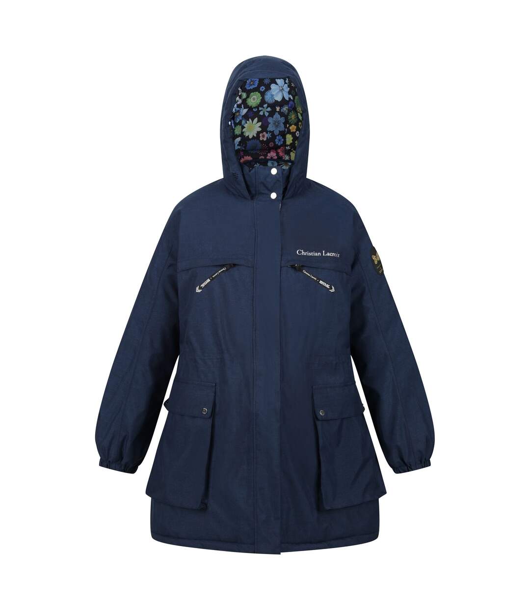 Veste Imperméable Christian Lacroix Cailar Femme Bleu Marine Chiné Regatta-2