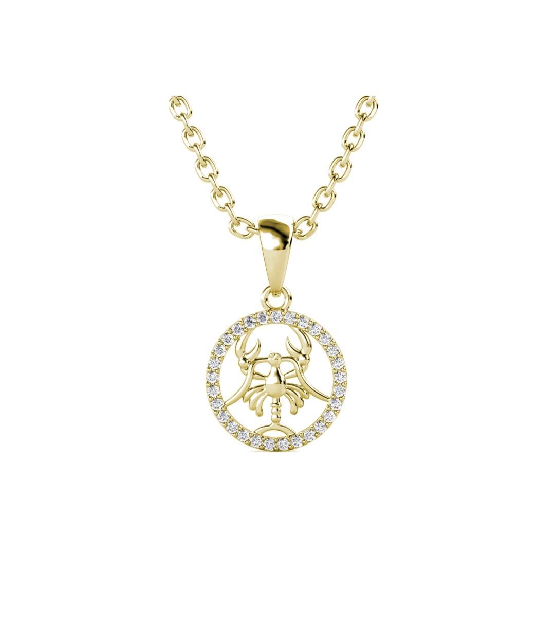 Pendentifs Zodiaque Cancer, Cristal d'Autriche-1