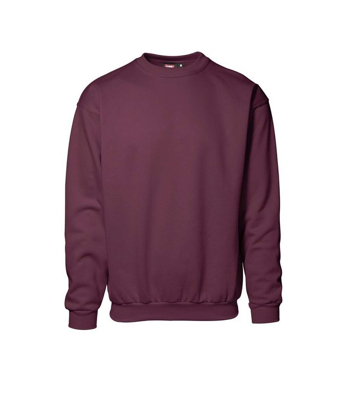 ID Unisex Classic Round Neck Sweatshirt (Bordeaux) - UTID275