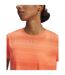 Haut Sport Motif/style À Rayures Velociti Femme Orange Under Armour-3
