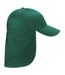 Casquette légionnaire enfant vert bouteille Beechfield-1