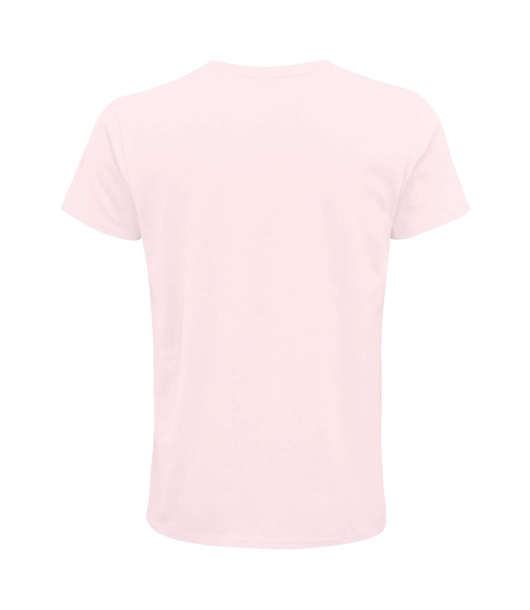 Mens crusader organic t-shirt pale pink SOLS-2