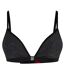 Womens/ladies Lurex Bra Black Hugo-1