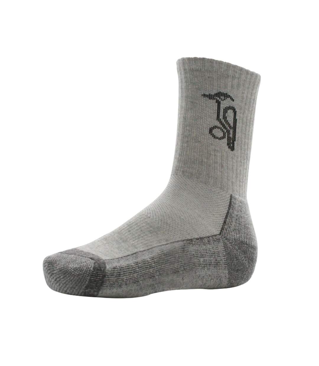 Chaussettes de cricket homme gris Kookaburra-1