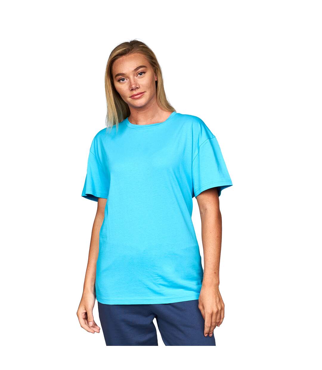 T-shirt adalee femme cyan Juice-3