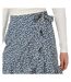 Jupe marine à fleurs femme only olivia - s-3