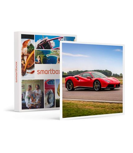 Stage de pilotage : 5 tours sur le circuit de Montlhéry en Ferrari 488 - SMARTBOX - Coffret Cadeau Sport & Aventure