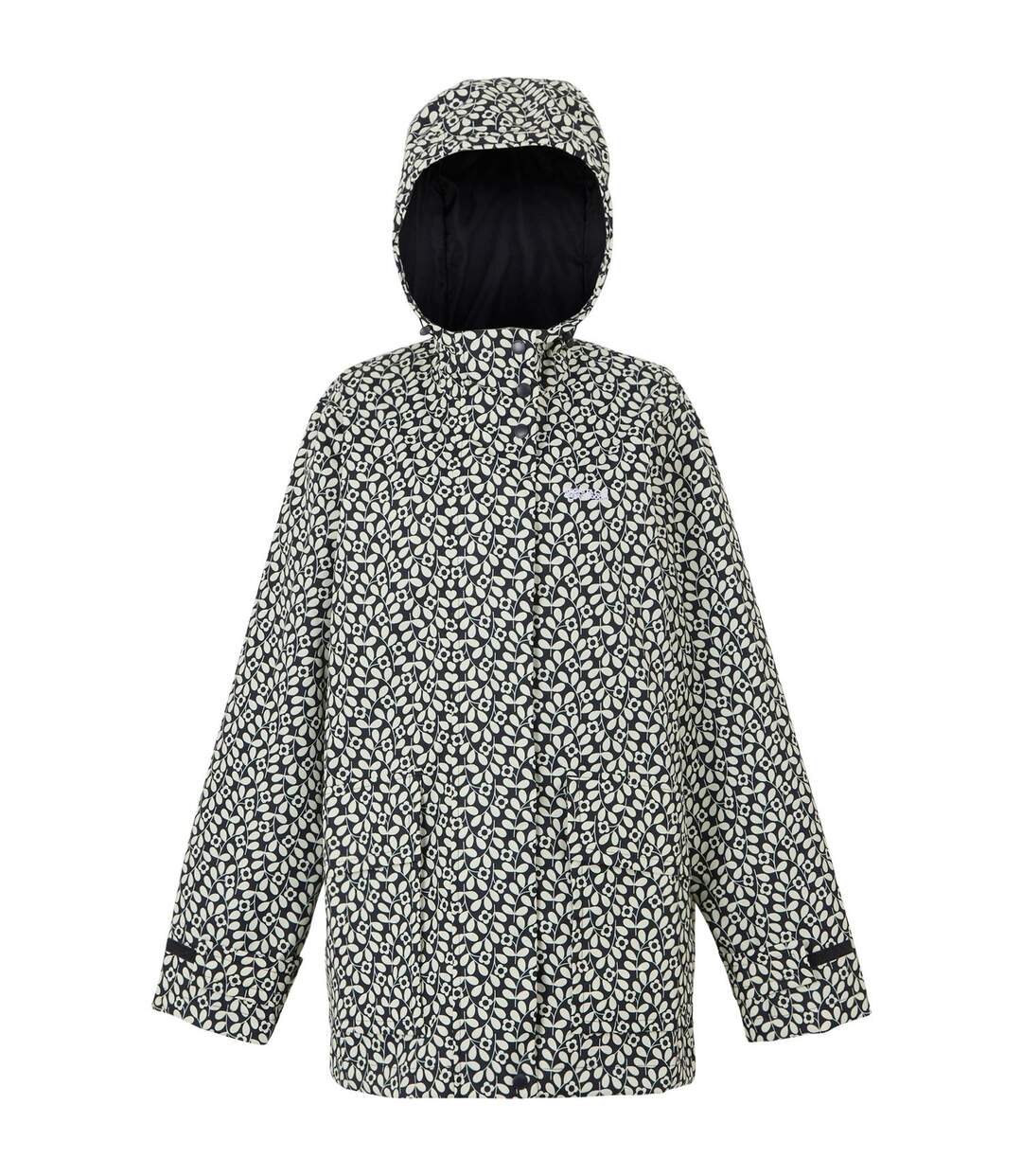 Veste Imperméable Orla Kiely Swing Femme Noir Blanc Regatta-1