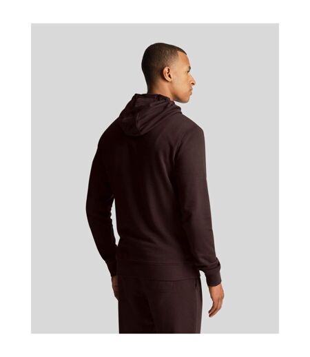 Sweat À Capuche Homme Marron Lyle & Scott
